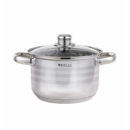 Кастрюля нерж. 6,2 л "Kelli", арт. KL-4293-26