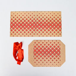 Цена за 12 шт. Коробка Самосборная Горошек крафт 15х15х15 см - Simaland фото 4