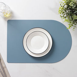 Цена за 12 шт. Салфетка сервировочная на стол Тэм, 4529,5 см, цвет голубой