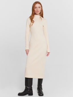 Платье женское кремовое св.бежевый меланж 5120-А 152668