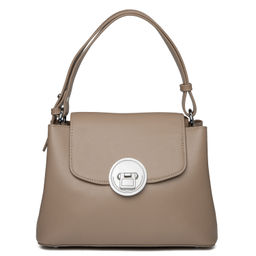 Y1522 abricot, женская кожаная сумка "Handheld bag", Barcelo Biagi