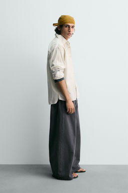 RELAXED FIT LIMITED EDITION SHIRT - Zara фото 4