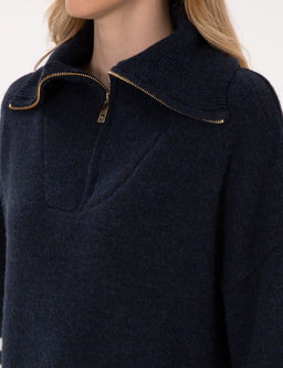 Lacivert Comfort Fit Kazak
