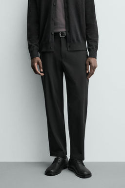 PANTAL?N REGULAR FIT CONFORT / Negro - Zara фото 10
