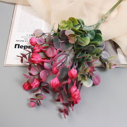 Цена за 2 шт. Букет искусственный Силен галант, 32 см