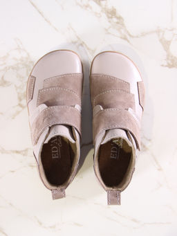 Босоногие ботинки EDART 206.NATAbr.Визон+капучино замша/шерсть