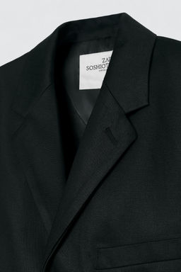 RELAXED FIT SUIT BLAZER SOSHIOTSUKI X ZARA  фото 7
