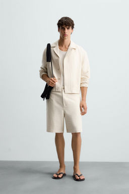 TEXTURED OVERSHIRT - Zara фото 8