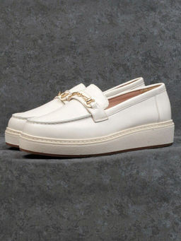 03-5062-6 BEIGE Лоферы женские (натуральная кожа)