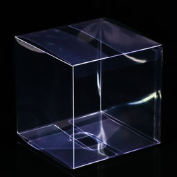 Цена за 5 шт. Складная коробка из PVC 12 x 12 x 12 см