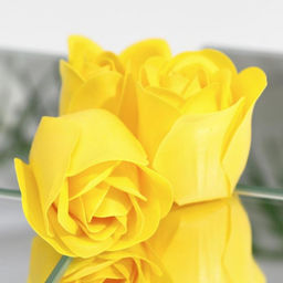 Мыльные розы, жёлтые, набор 3 шт. - SB BEAUTY фото 4