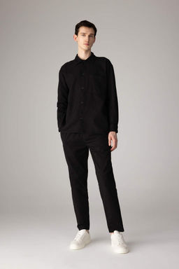 Брюки Jogger скинни из габардина - Defacto фото 2