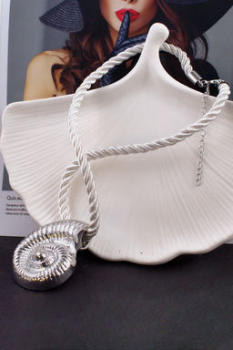 Колье  "Морская симфония" на шнурке + Подарок