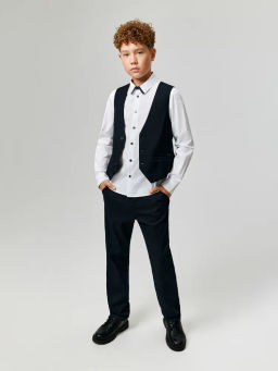 ACOOLA / Сорочка верхняя детская для мальчиков Nikolay белый  фото 8