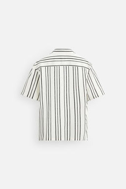 STRIPED FLOWING SHIRT - Zara фото 8
