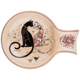 ПОДСТАВКА ПОД ЛОЖКУ AGNESS ПАРИЖСКИЕ КОТЫ 15*11,5*2,5 СМ фото 4