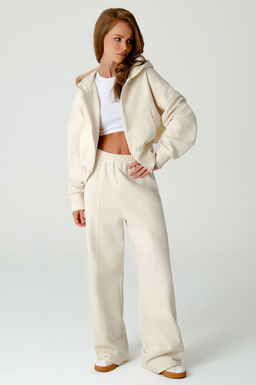 Арт. 2539/3  Костюм женский с брюками 42-48 (4 шт) Цвет:молочный