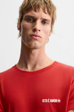 LIMITED EDITION RUBBERISED PRINT T-SHIRT - Zara фото 25