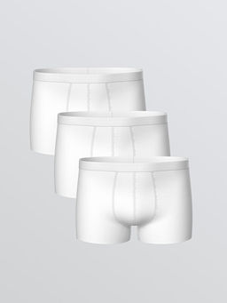 B?y?k Beden Standart Kal?p Pamuklu Esnek Erkek Boxer 3l?
