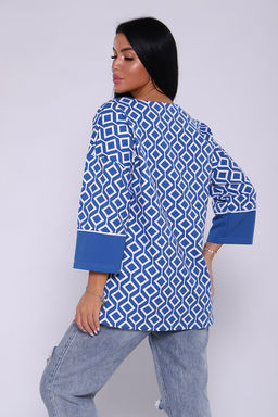 Туника Натали 38575 хлопок с лайкрой  фото 5