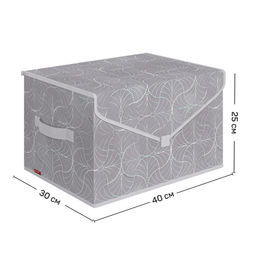 VAL LM-BOX-TM Короб стеллажный с крышкой, большой, 40*30*25 см, LINE MOON, шт