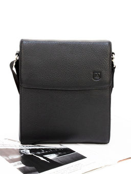 LACCOMA сумка 407-126-черный натуральная кожа