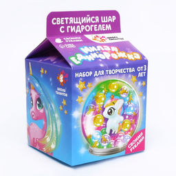 Набор для творчества Волшебный шар с гидрогелем: милая единорожка - Школа талантов фото 4
