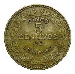 5 сентаво 1975 года Гондурас