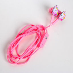 Наушники и держатель для проводов Новогодней сказки, микрофон, 1,2 м, набор - Like me фото 4