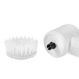 Электрическая щётка для уборки LESH-01, 3 насадки, АКБ, белая