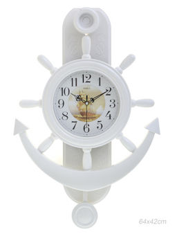 Цена за 1 шт. Часы настенные 64х42 см / E2819 /уп 8/
