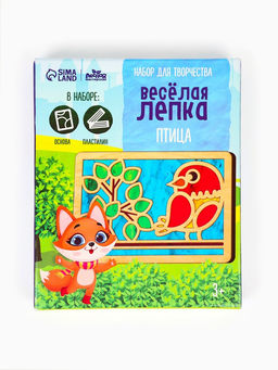 Пластилиновые картинки Птица, 21?15 см