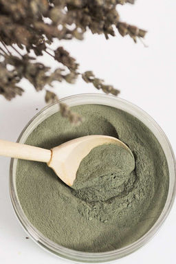 Глина голубая косметическая - Siberina фото 5