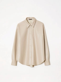 Тренд сезона - рубашка из экокожи - Emka фото 6