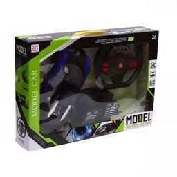 Машинка на пульте управления Купе, радиоуправление, в комплекте педали и руль, работает от батареек, цвет синий - Simaland фото 10