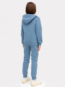 Комплект для девочек (жакет, брюки) в туманно-голубом цвете - Mark formelle фото 3