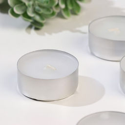 Цена за 2 шт. Набор свечей ароматических чайных «Булочка с корицей», 6 шт., 12 г