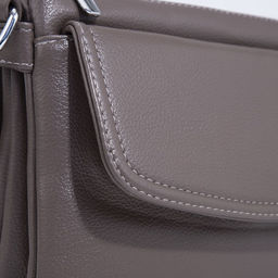 Сумка кросс-боди на молнии, цвет бежевый - Simaland фото 4