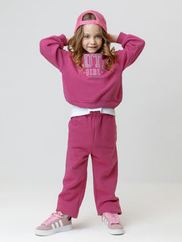 КР 400848/сливовый 1818 к645 брюки для дев