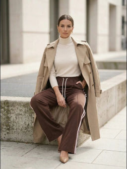 Брюки женские с лампасами трикотаж самого высокого качества - Knitka wear фото 45