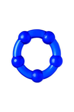 Набор колец TOYFA A-toys, TPE, синий, 3,5/3/2 см  фото 2