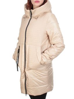 167 BEIGE Куртка демисезонная женская ROVITHI (100 гр.синтепона) - Fashion фото 3