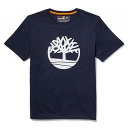 Мужская футболка Timberland SS Tree Logo T синяя фото 6