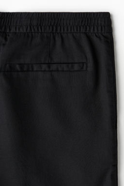 Pantal?n corto en mezcla de lino Relaxed Fit - H&m фото 3