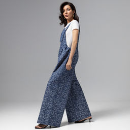 Комбинезон из джинсы, Комфорт лета (blue) - Charutti фото 4