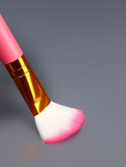 Набор кистей для макияжа COLOR POWER pink, 12 шт., футляр, розовый