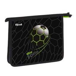 Папка для тетрадей А5, молния сверху F?rst "Street football" (FT-PP-A50505) пластик