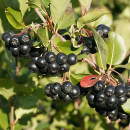 Рябина Арония черноплодная (саженец с этикеткой) 1шт