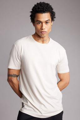 DeFactoFit Standart Fit Bisiklet Yaka Basic Duz K?sa Kollu Tisort  фото 2