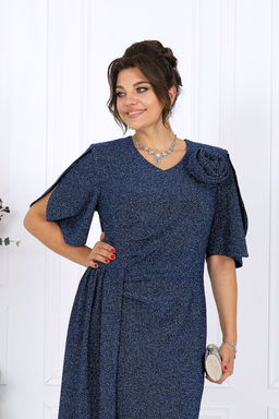 Платье Ninele 7509 синий фото 6